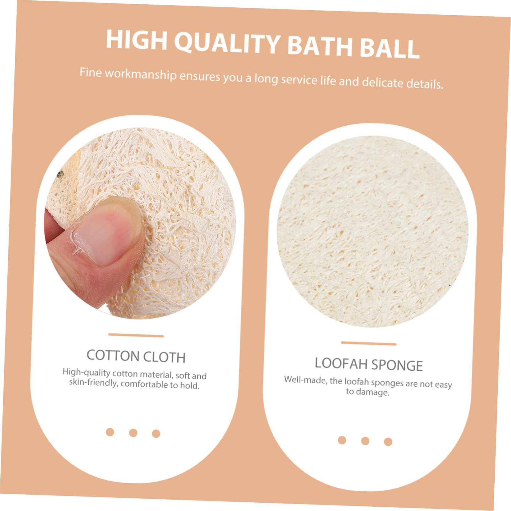 TOPBATHY 18pezzi Spugna Esfoliante Naturale Per Doccia Di Teli Scrub Per Bagno Accessori Per Pulizia Corpo Per Rimuovere Cellule Morte e Attivare La