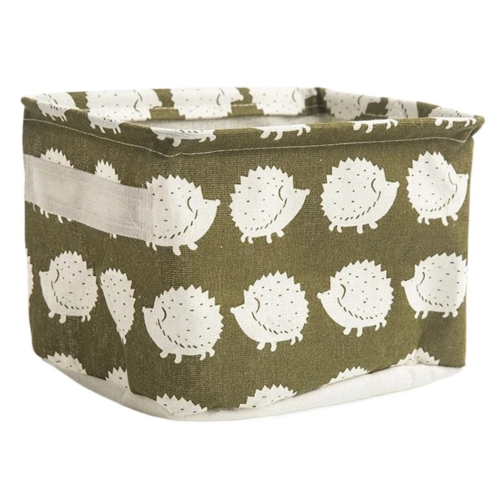 EWUHYFP Storage Boxes Toy Storage Fabric Foldable Basket Cotton And Hemp Desktop Box Small Fresh Waterproof(Color11)