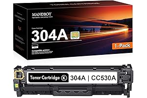 HP 304A Black Toner Cartridge: Experience Uninterrupted Printing Excellence