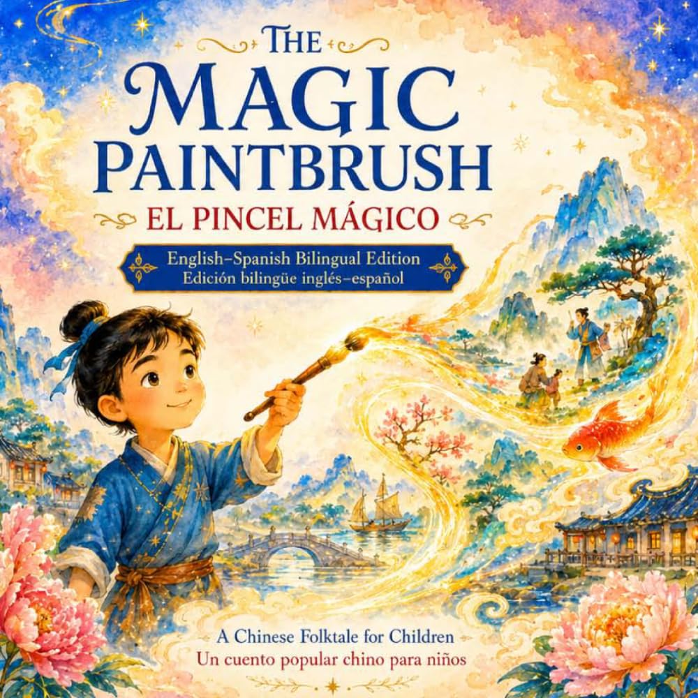 The Magic Paintbrush / El Pincel Mágico: An English-Spanish Bilingual Chinese Folktale for Children
