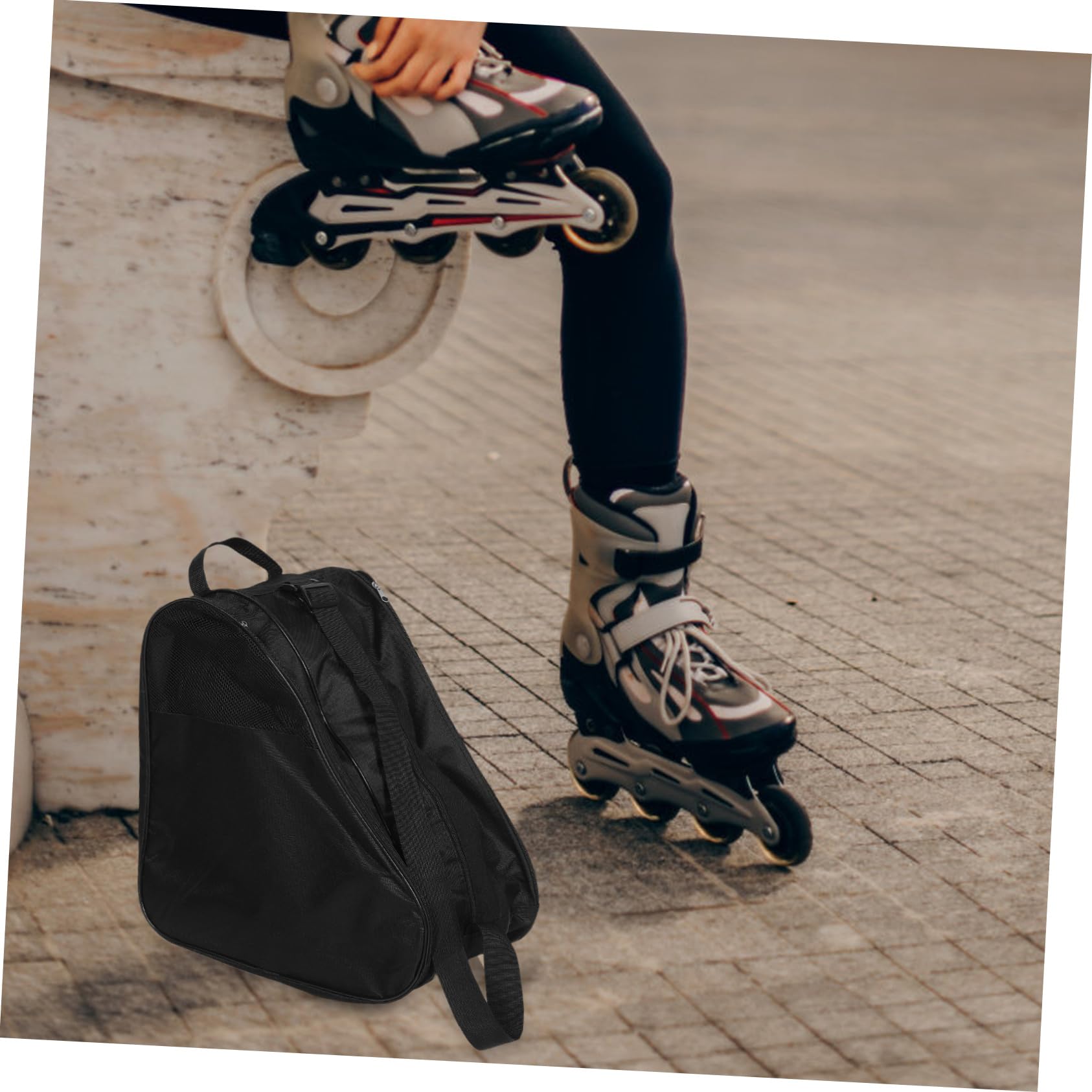 Hemobllo Multifunzionale per Spalla e Zaino per Design e Capiente per Rete Accessorio per Skater