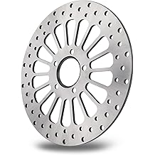 11。5''后制动器转子适合哈雷戴维森巡回赛运动家Dyna,早期的超级滑翔软尾性能卓越的散热制动部件,420不锈钢转子