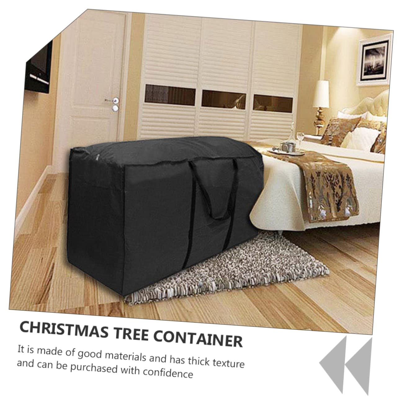 Zerodeko 2 Stück Stilvolle Weihnachtsbaum-tasche Zur Aufbewahrung Strapazierfähig Für Die Saison