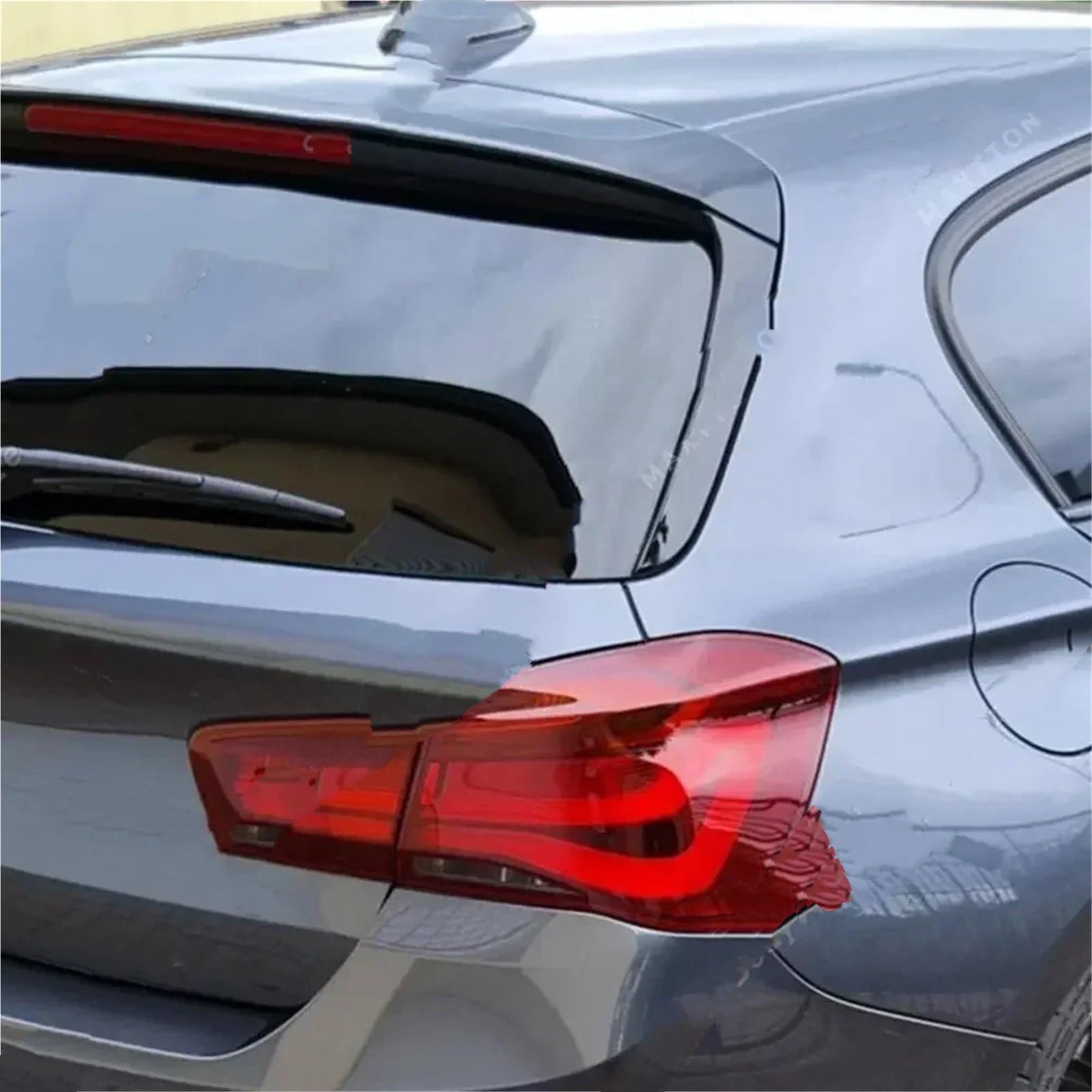 Spoiler dachowy Pasuje do 116d 120i 118i M140i M135i 2012-2019 F20 F21 tylne okno boczny Spoiler tylny dyfuzor bagażnika samochodu Canard Splitter