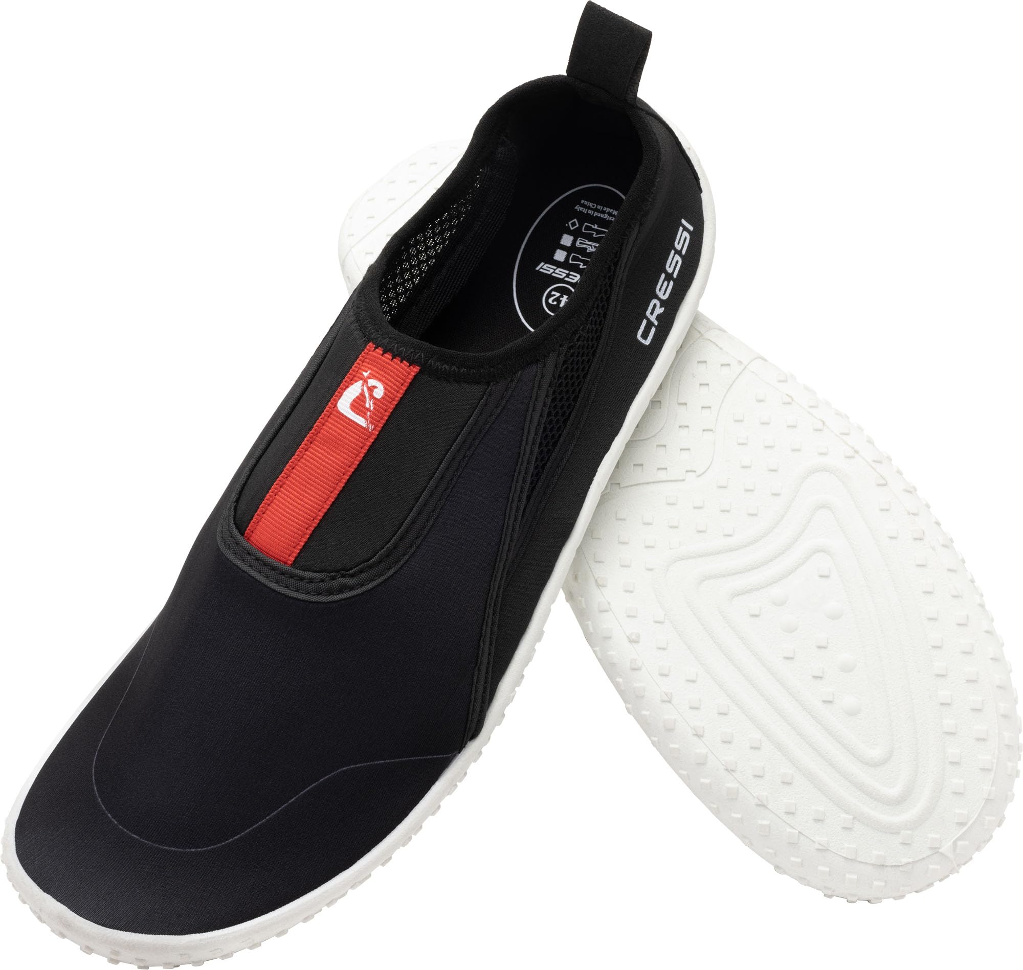 CRESSI Buty kiwi biała podeszwa - buty unisex idealne do sportów wodnych unisex buty idealne do sportów wodnych i spacerów w wilgotnym środowisku, nad morzem i na plaży