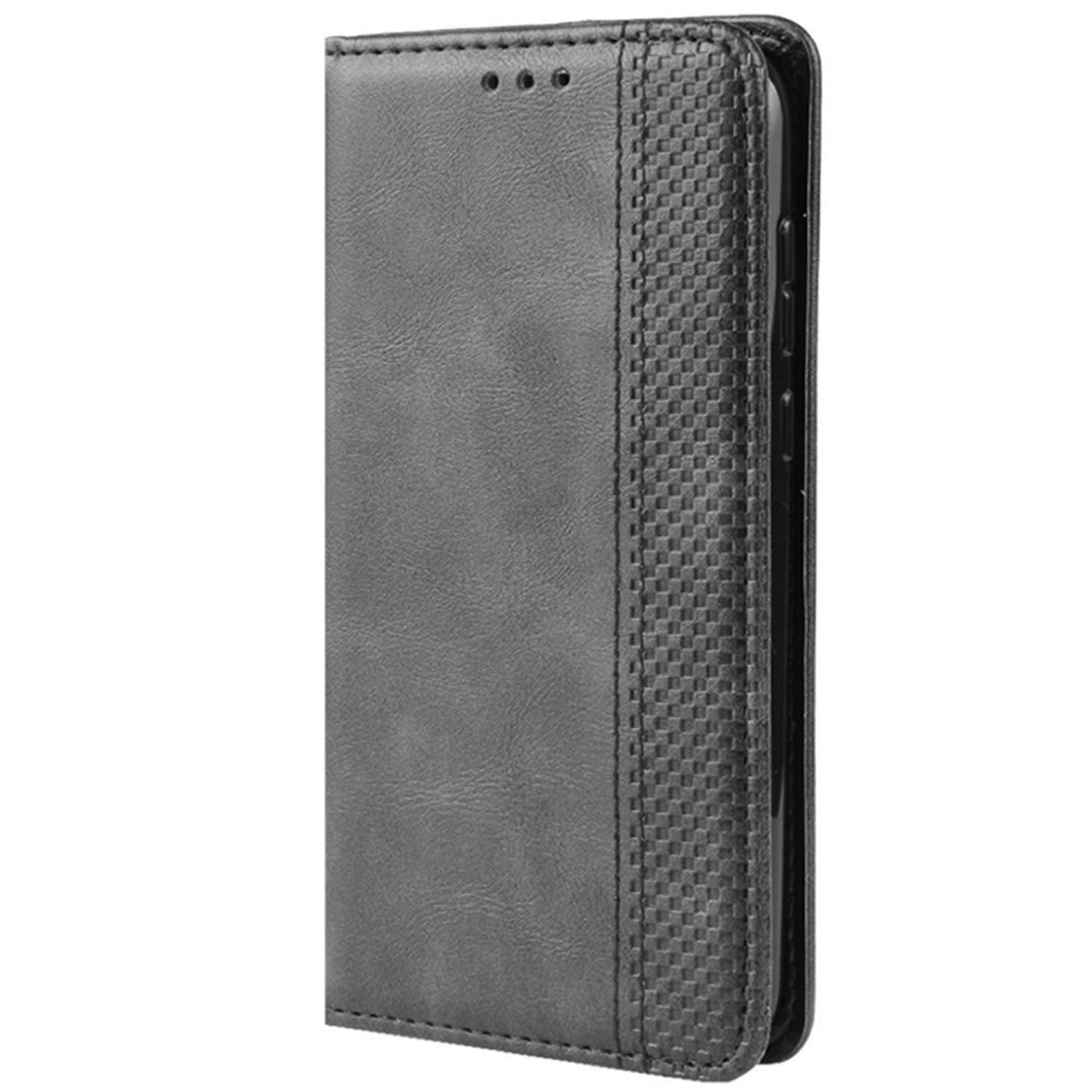 Custodia A Portafoglio In Pelle PU Per Huawei Y5 2019 / Honor 8S - Fiorata HX Ink Flowers - Con Supporto E Slot - 2