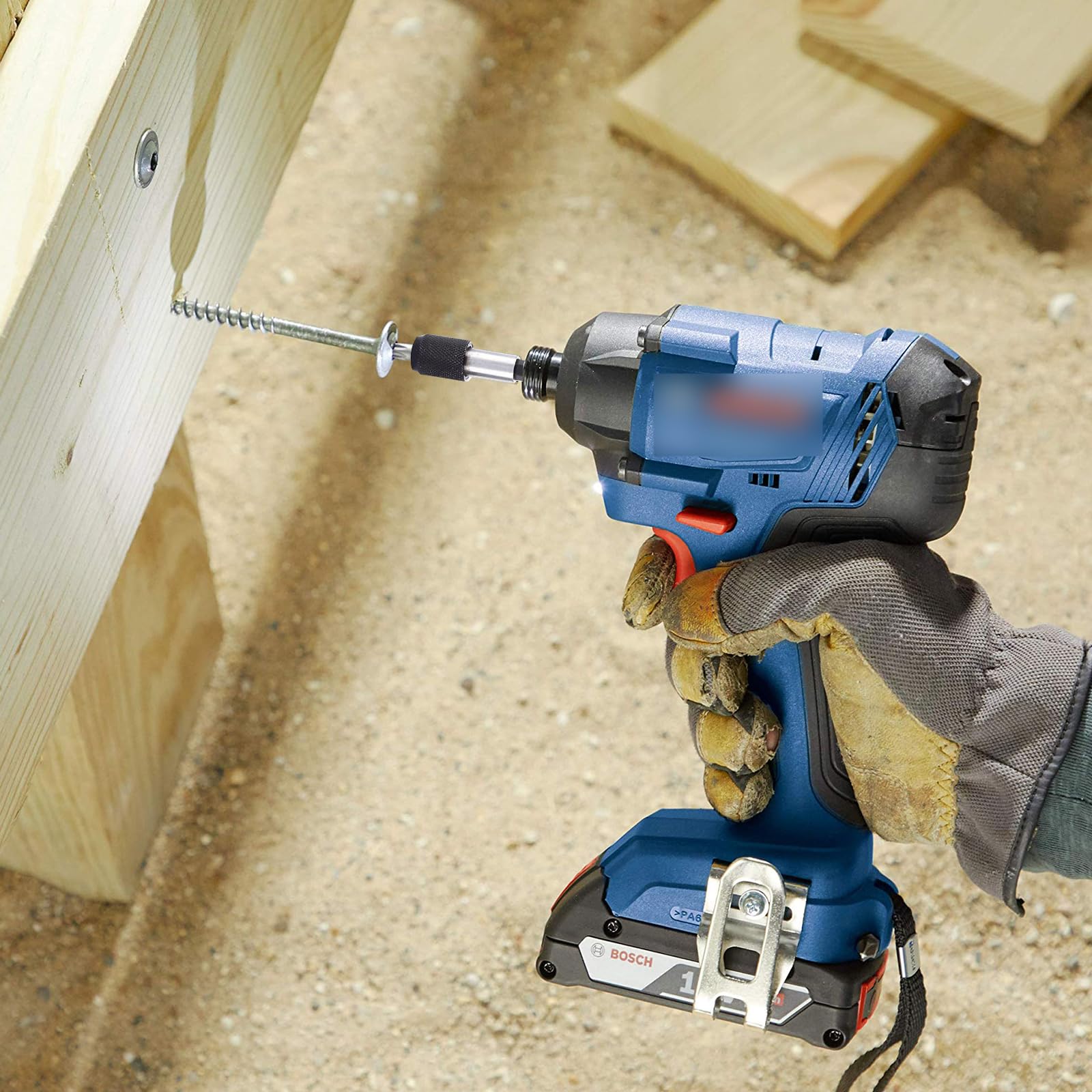 Supporto Magnetico Punte Sgancio Rapido 1/4 - 4 Pezzi Da 60 Mm | Per Avvitatore, Trapano, Cacciavite - Foto 10