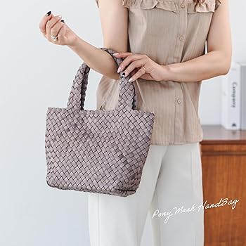 レザーあみバスケットバッグ アイボリー Amazon | [IMAI BAG since 1977] イマイバッグ ポニーメッシュ