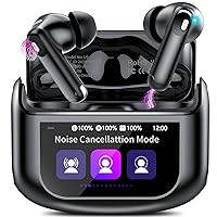 Thunelec Cuffie Bluetooth, Auricolari Bluetooth 5.4 con ANC/ENC Cancellazione Rumore Cuffie Wireless