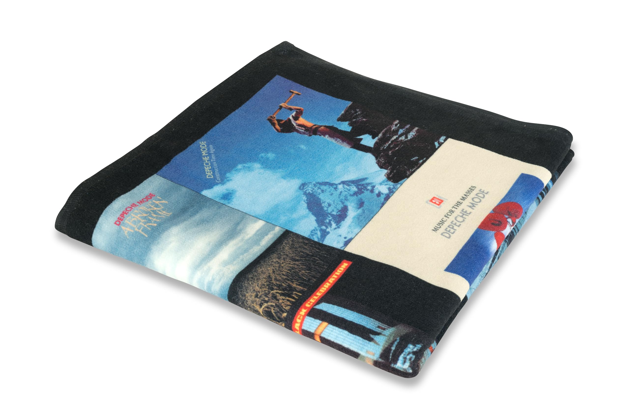 Green Listing LTD Depeche Mode Album Covers Tour BEACH TOWEL Large