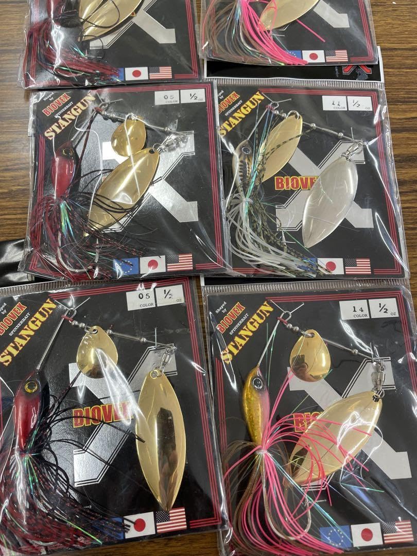 スピナーベイト 12個セット！新品未使用！ Yahoo!オークション -「スピナーベイト」の落札相場・落札価格