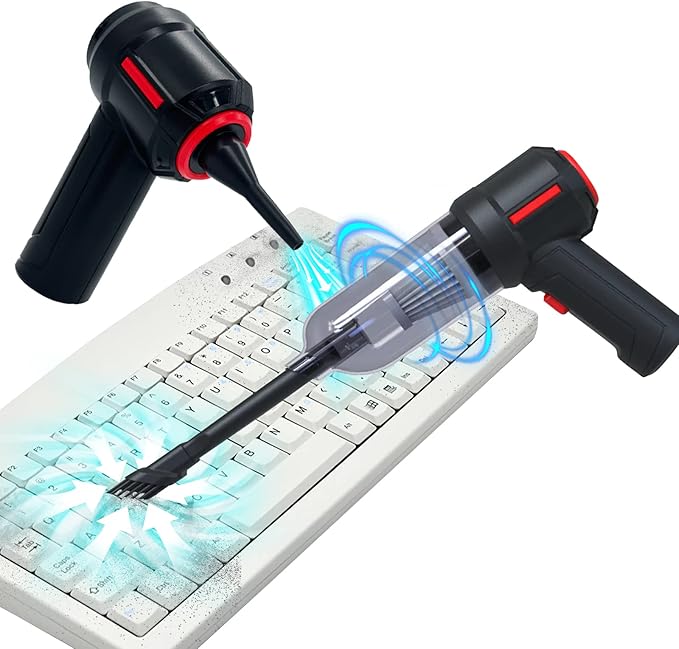 DIYARTS 3in1 Computer Vacuum Cleaner, Electronics Compressed Air