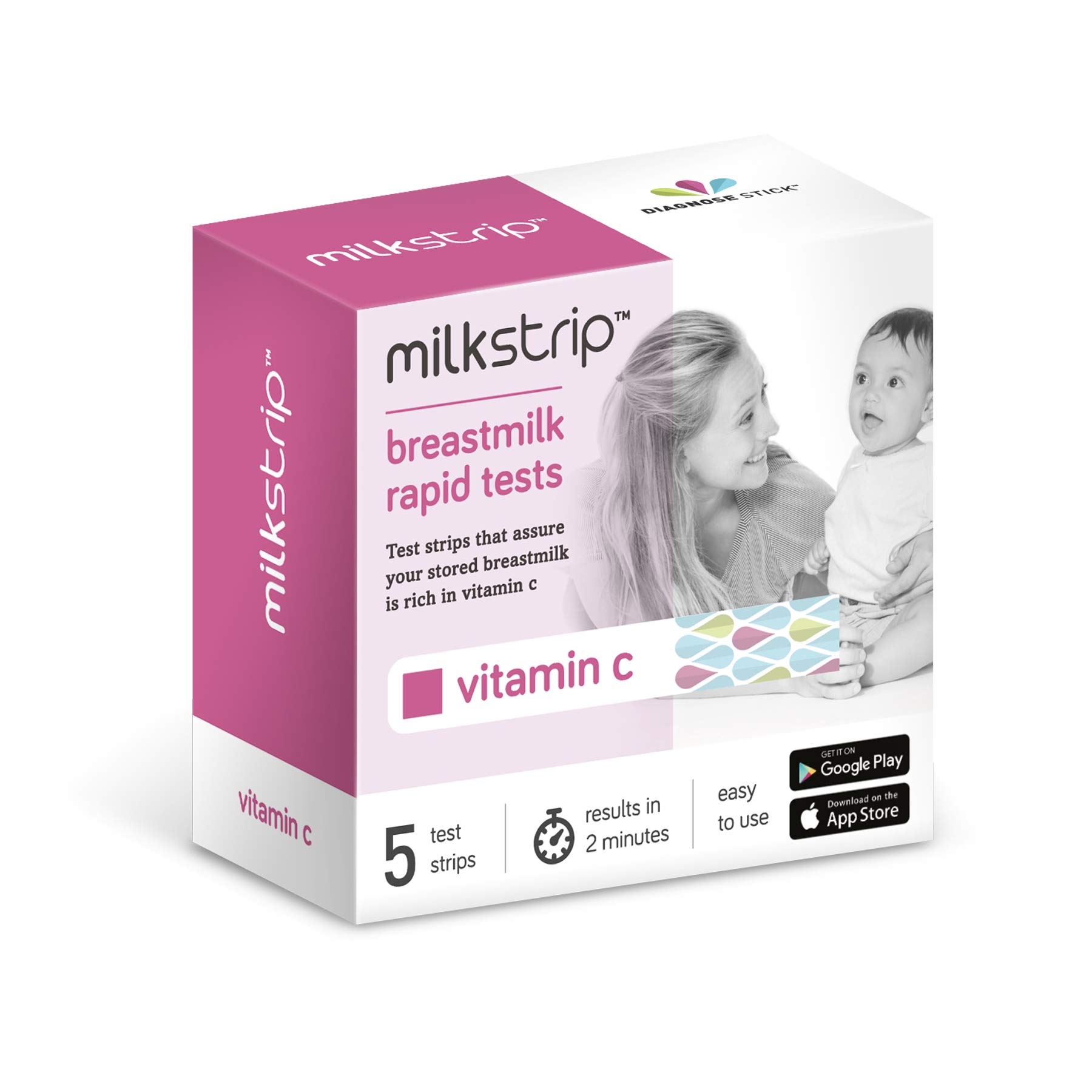 Buy Milkstrip Milk C Test Strips for feeding Moms. Results in 2 Minutes