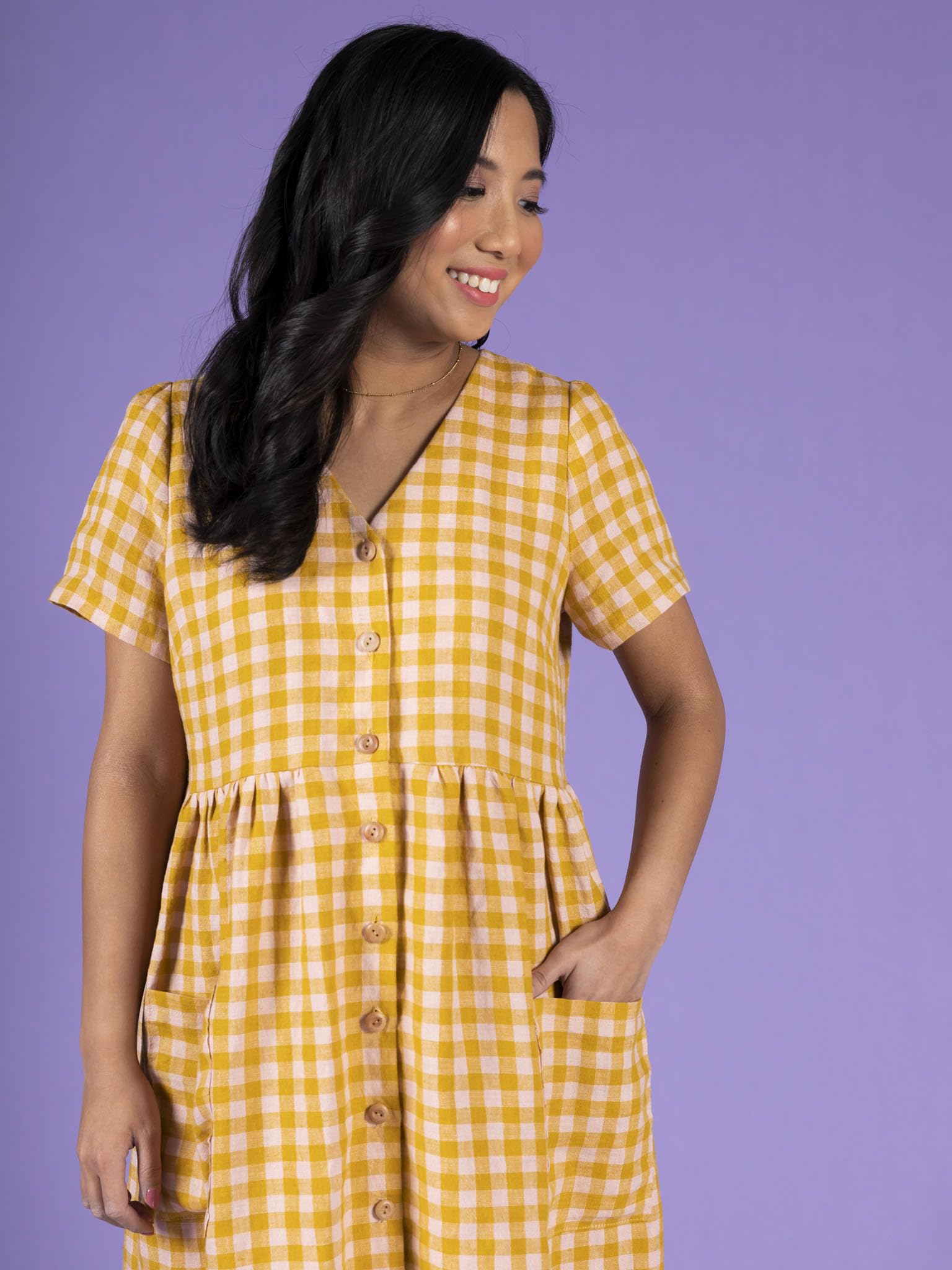 Tilly and the Buttons Nell Blouse + Dress Sewing Pattern UK 6-34, Multi, UK 6-34 / US 2-30 / EUR 34-62 / AUS 6-34 - Image 4