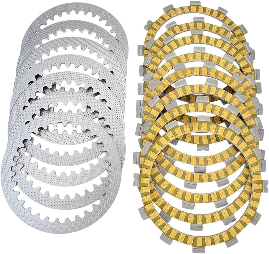 Motorcycle Clutch Friction Plates and Iron Disc For GSXR400 GSX-R400 RL/RM/RN/RP/RS J/RR/RAK GSF400 K/NK/Z/VM/VZM/P/NP