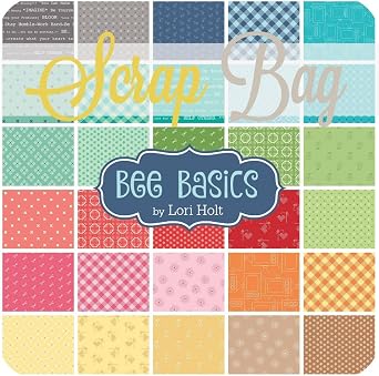 Bee Basics Scrap Bag Approx 2 Yards by Lori Holt for Riley Blake 2 Yards DIY Quilt Fabric