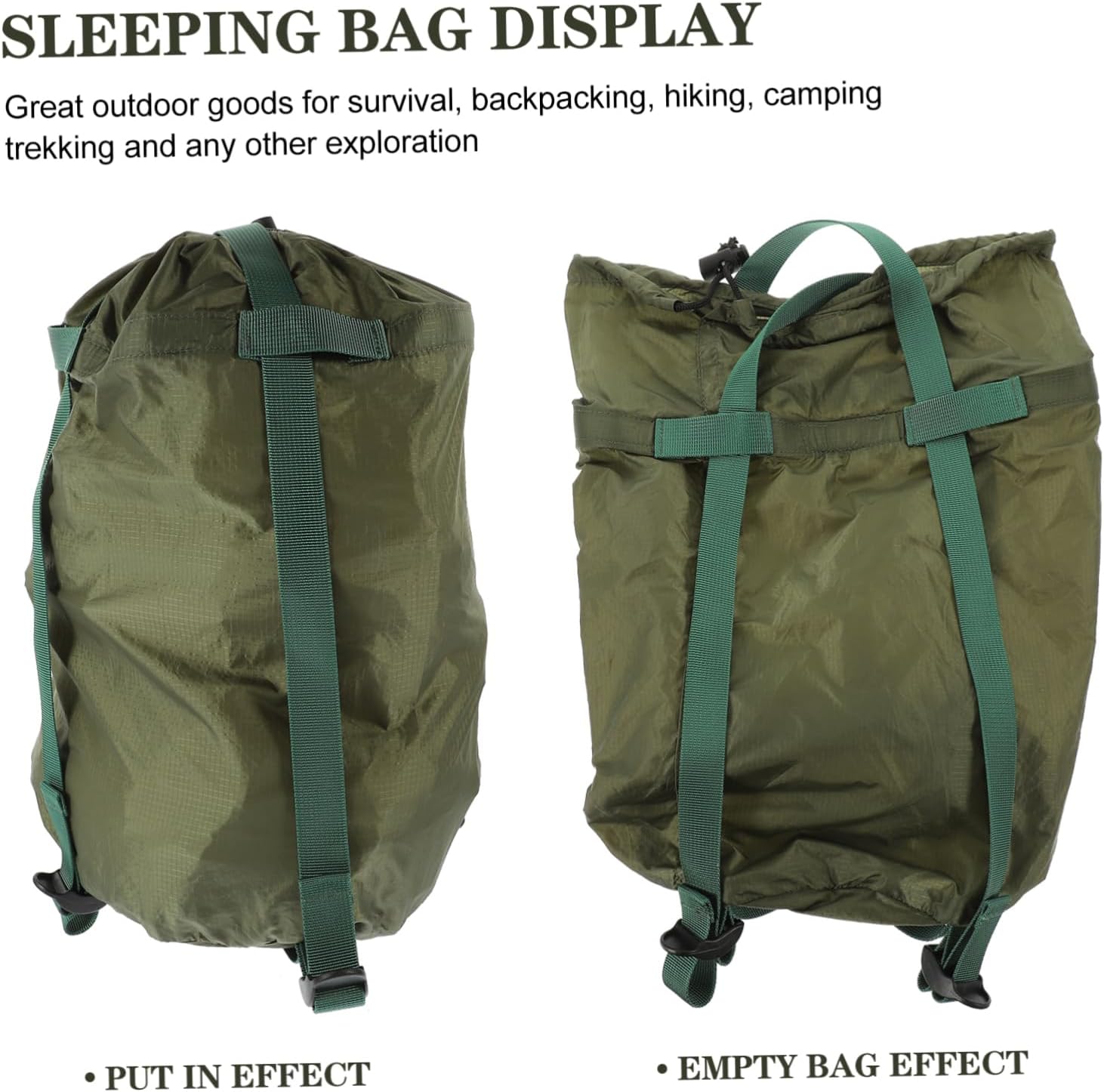 SUPVOX Sleeping Bag Compression Bag Blanket for Camping Hiking Quilts for Adults