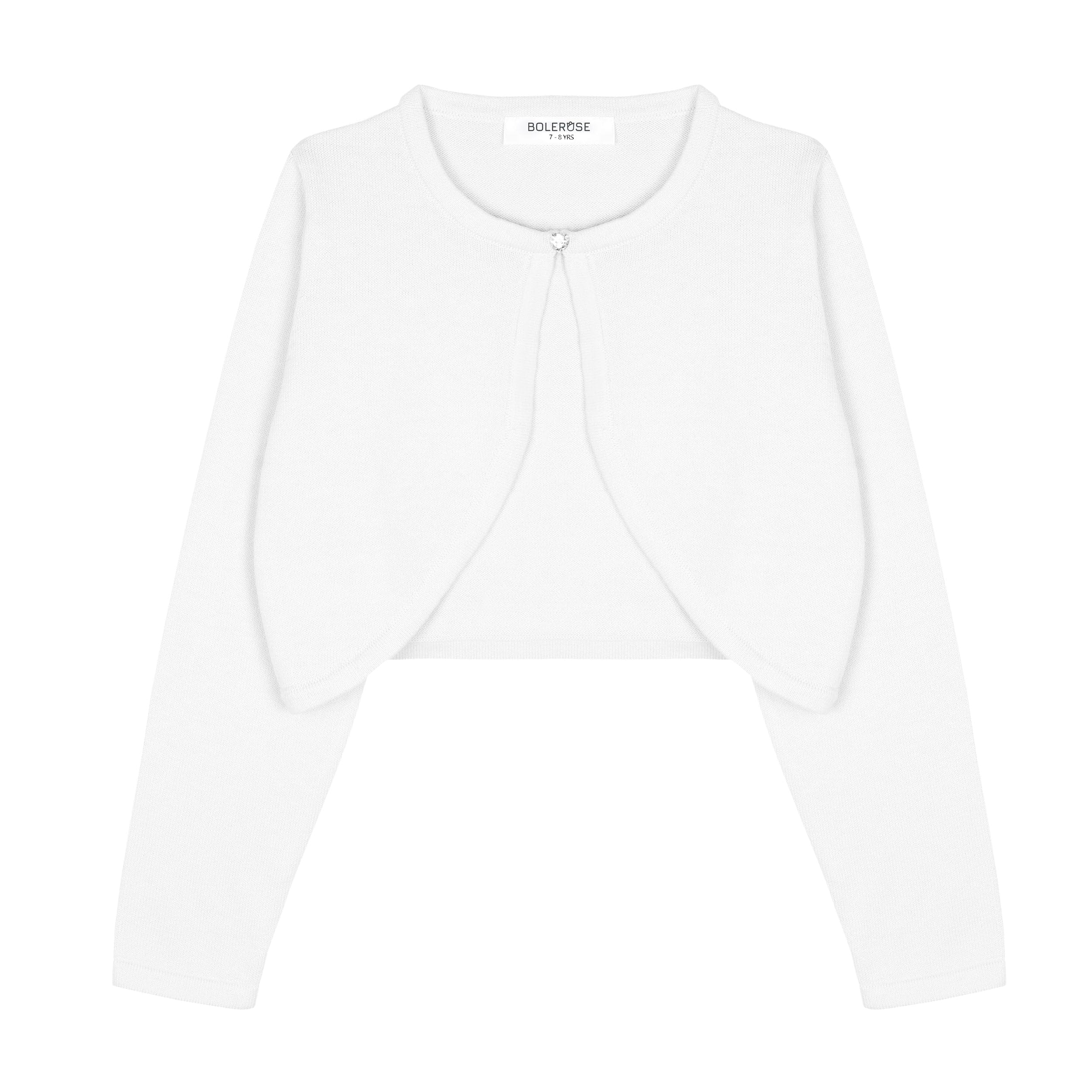 Bolerose Chicas Manga Larga Bolero Niñas Cárdigan