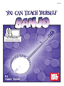You Can Teach Yourself Banjo | Janet Davis 5-String Beginner Method & Songbook with Online Audio and Video Access | Step-by-Step Bluegrass & Melodic Banjo Techniques for Self-Learners and Players