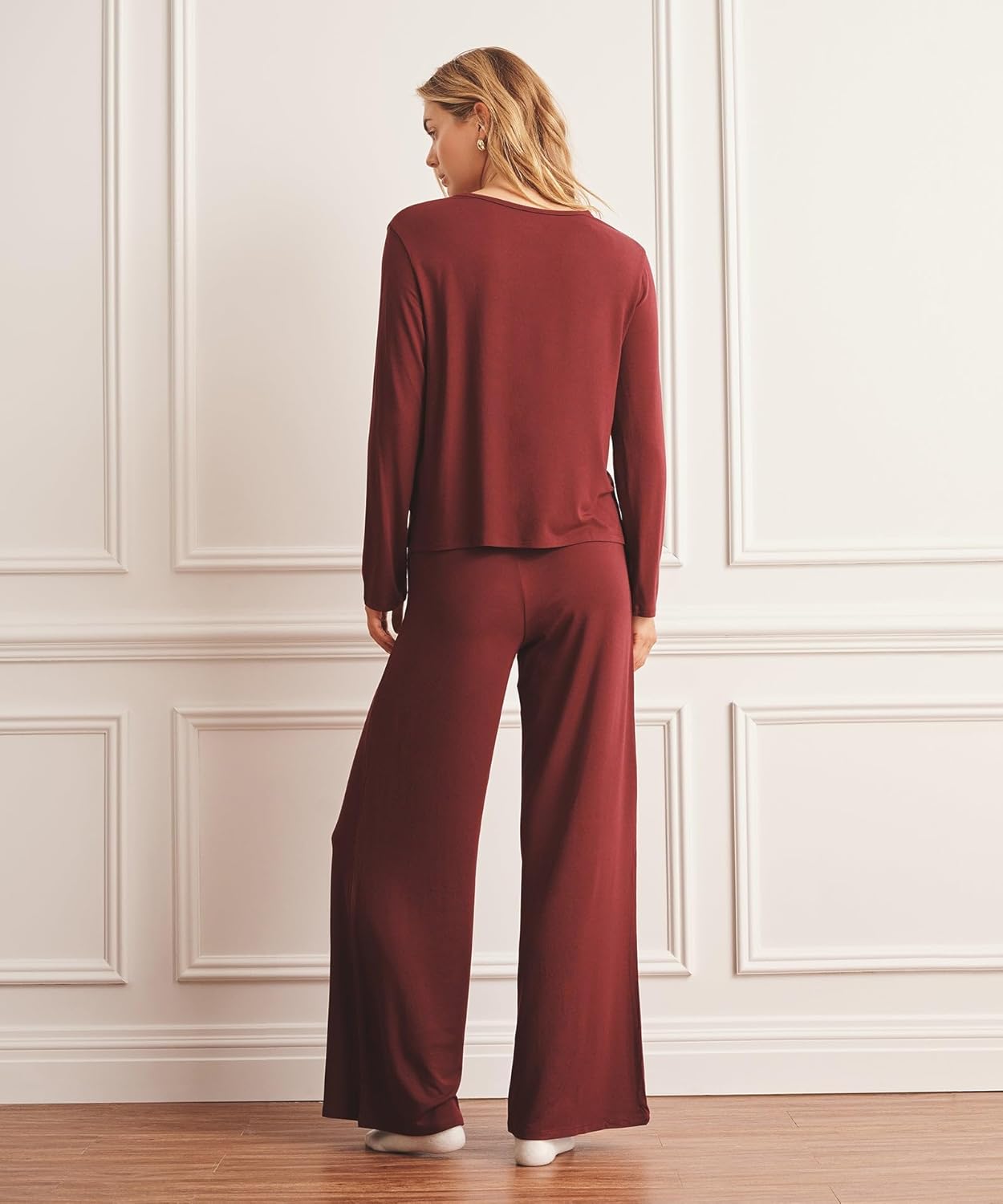 NAADAM, Long Sleeve Sleep Tee Women's - Image 3