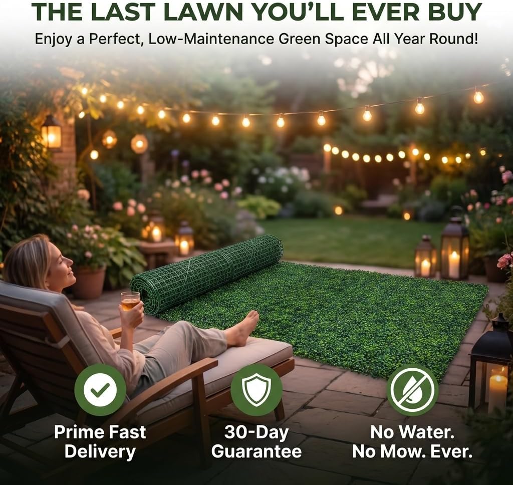 artificial ivy privacy fence screen, 40x120 in(34 sqft) uv-anti faux boxwood roll panels greenery backdrop vine leaf fence panels for indoor outdoor wall decor & ivy fence covering privacy 120x40 in