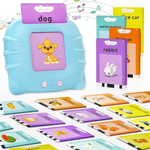 Tarjetas didácticas parlantes para niños de 2 a 4 años, juguetes de terapia del habla de bolsillo para niños pequeños, juguetes de aprendizaje, 224 disponible en Yaxa Costa Rica