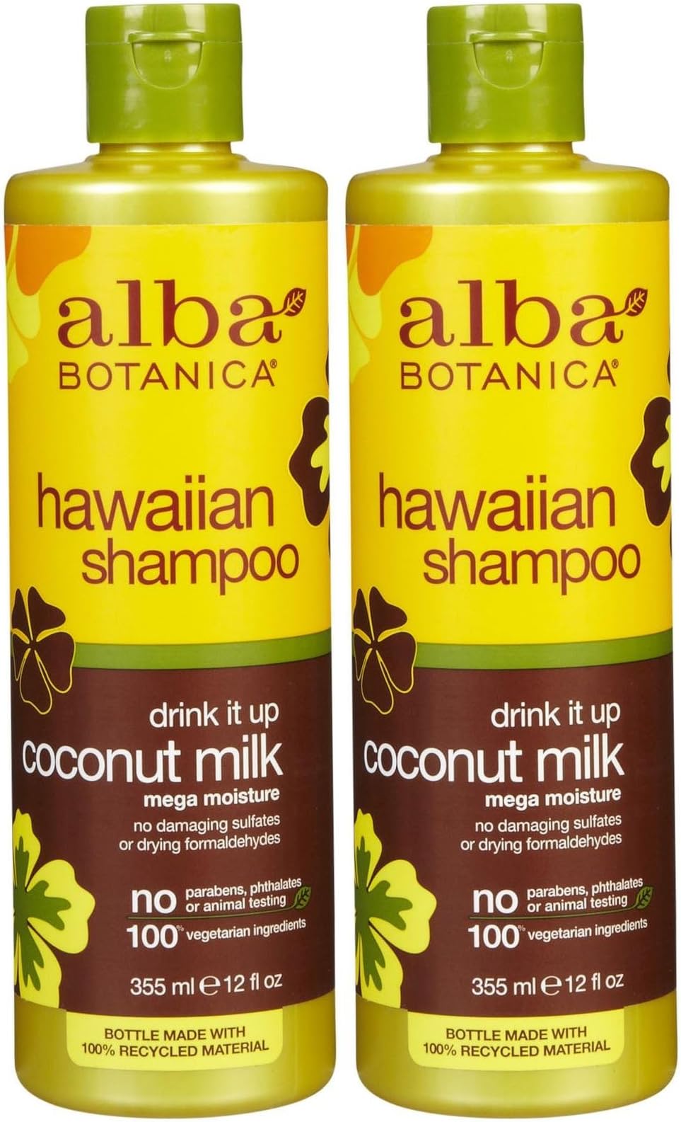 Alba Botanica Hawaiian, Coconut Milk Shampoo, 12 Ounce