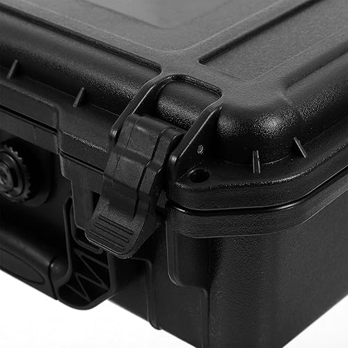 Miniatura 8 de VALICLUD Caja de herramientas de plástico pequeña portátil Almacenamiento resistente al agua Herramientas de mano Estuche de transporte compacto