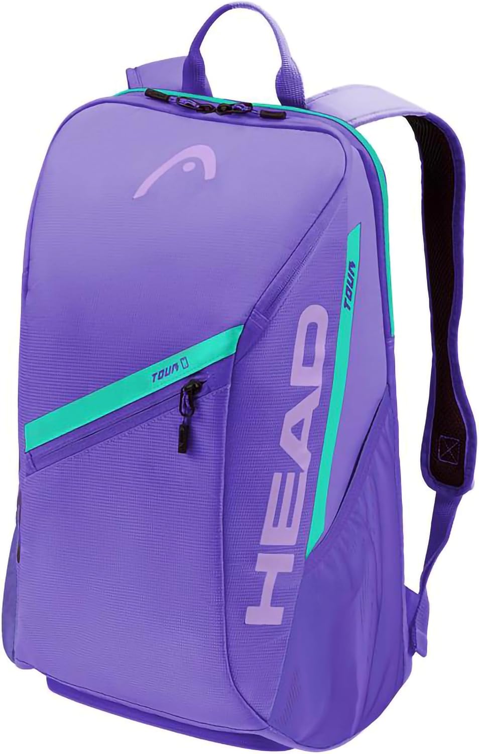 HEAD Tour Tennis Backpack 25L - Holds 2 Racquets, Shoe Compartment, Phone Pocket, Water Bottle & Ball Can Pockets