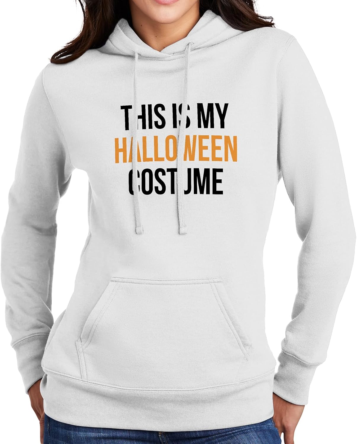 GotPrint This Is My Halloween Costume Printed Hoodies, Sweatshirts Halloween for Men, Women Lightweight Long Sleeve Hoodies