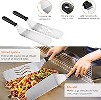 Vista 3 de Blackstone Griddle Accessories Kit,16pcs Flat Top Grill Accessories Set for Blackstone and Camp Chef with Spatula,Scraper,Griddle Cleaning Kit