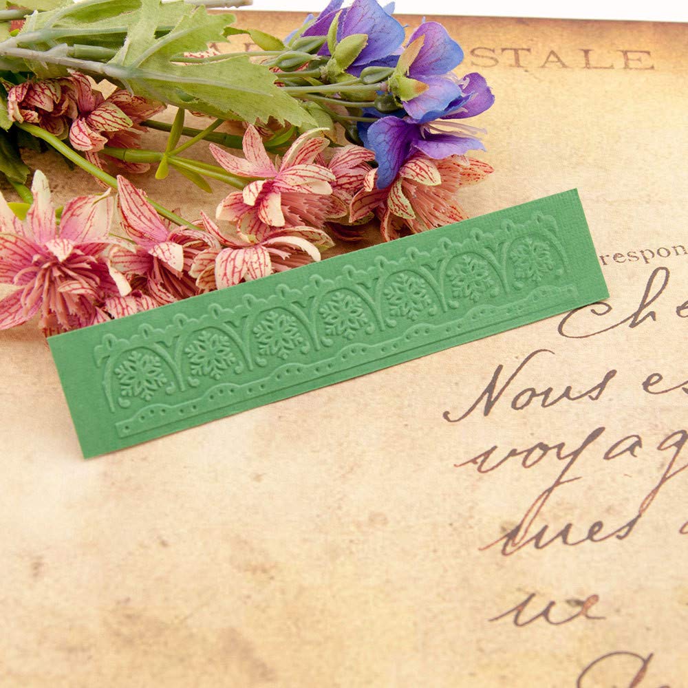 Planche à Gaufrer Broadroot - Modèle Clochettes Pour Scrapbooking Et Création De Cartes