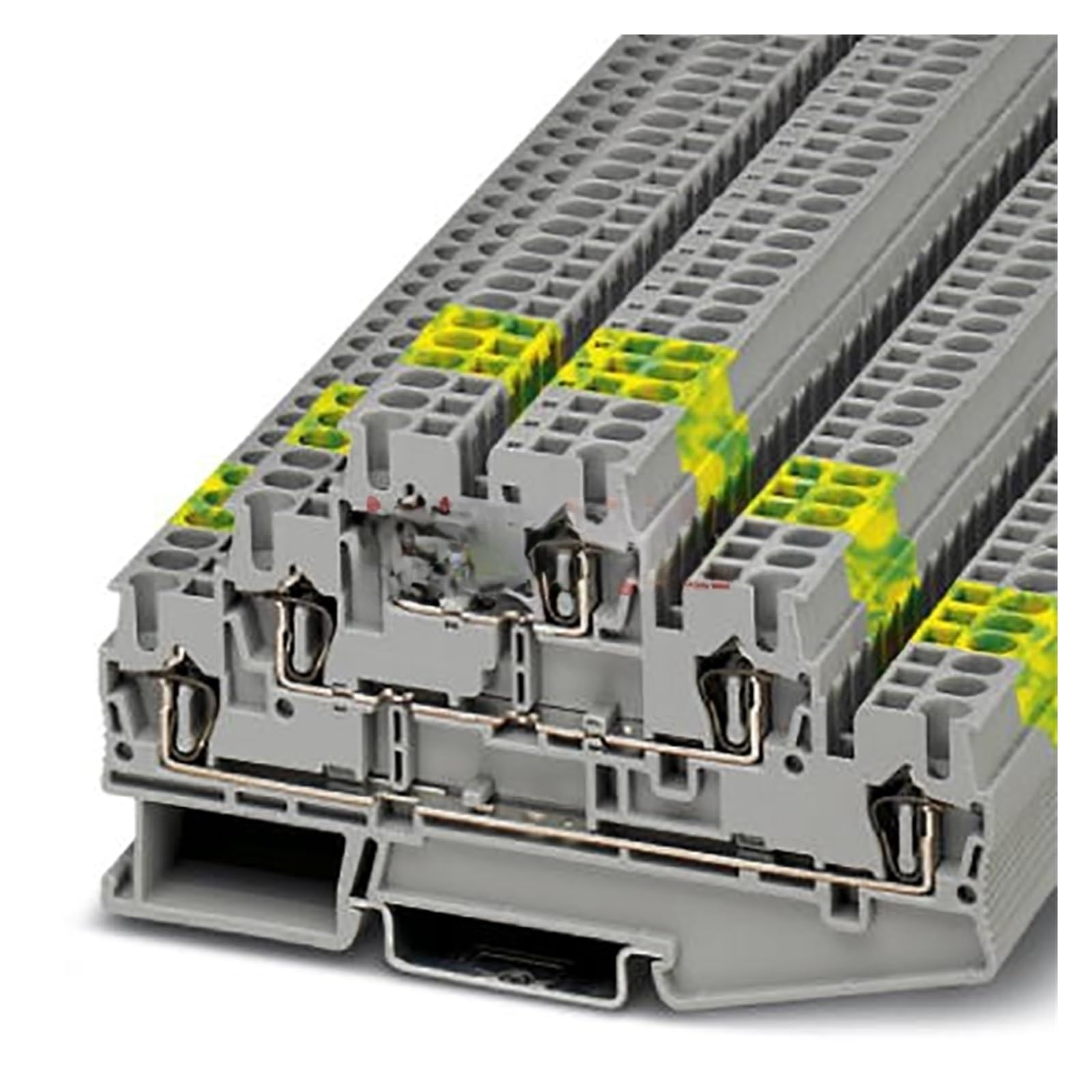 Bloque de terminales multicapa ST 2,5-3L de un bloque para carril din 2