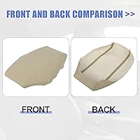 Vista 6 de X AUTOHAUX Tapa de consola central de automóvil, reposabrazos y caja de asiento, protector de cuero de microfibra de repuesto para Toyota Prius