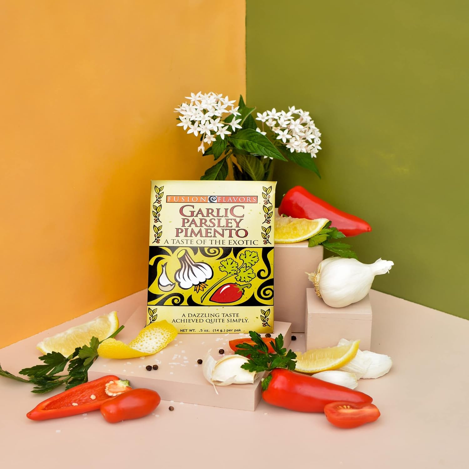 Fusion Flavors Dips and Seasonings Variety Packs - Ultimate Bread Dipping Collection 6 pack