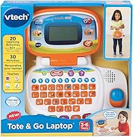 Vista 6 de VTech bolsa and Go Laptop, Anaranjado