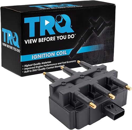 TRQ Ignition Coil Compatible with 2004-2006 Dodge Ram 1500 1997-2003 Ram 2500 Ra