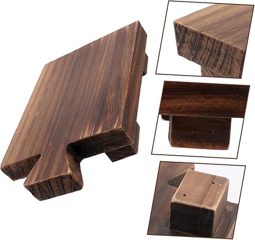 Miniatura 8 de Ciieeo Wooden Soap Display Rack Versatile Kitchen Plate Soap Holder for Bathroom Living Room and More Design Compact Storage for Bar Soap