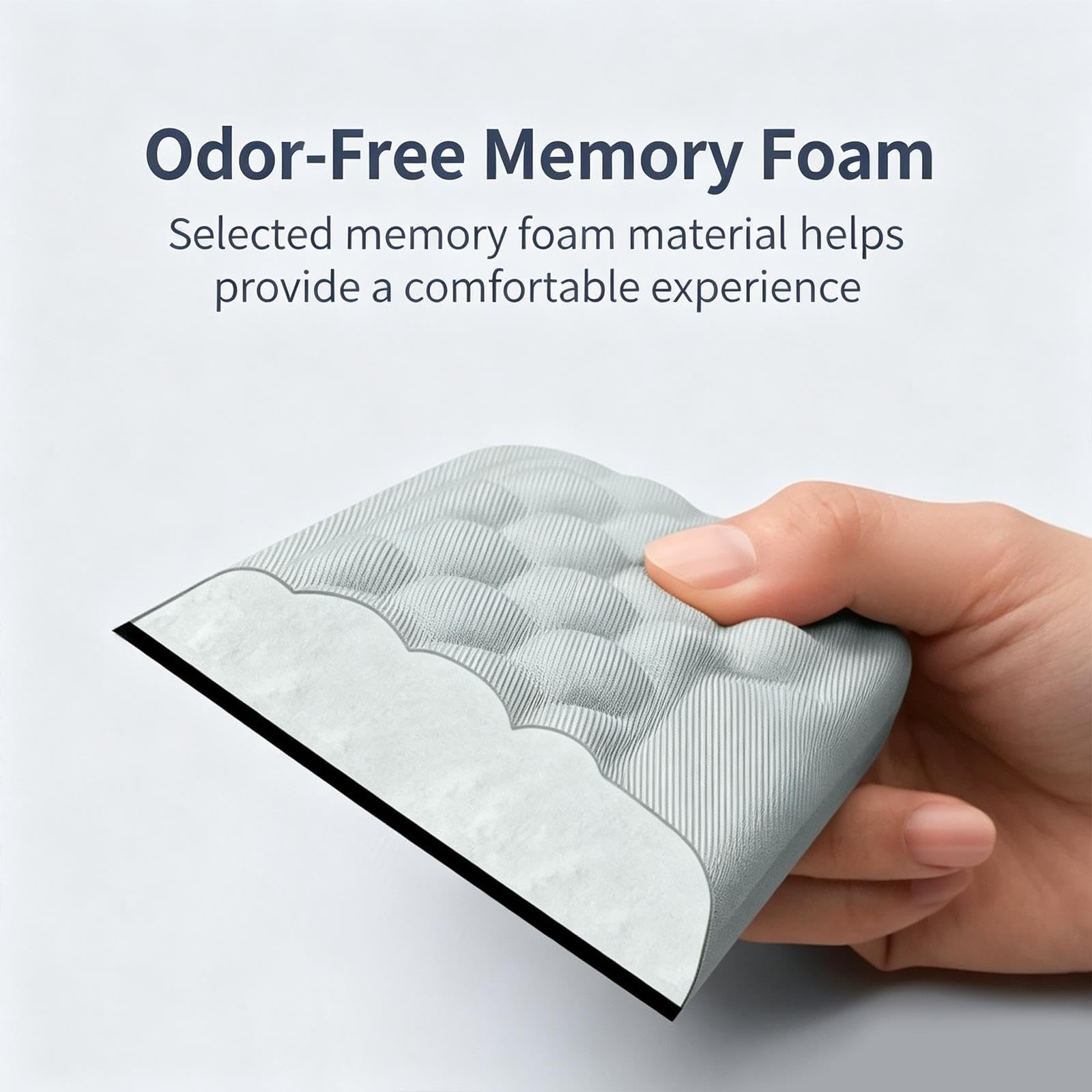 Poggiapolsi in memory foam for tastiera, mouse, poggiapolsi for mouse