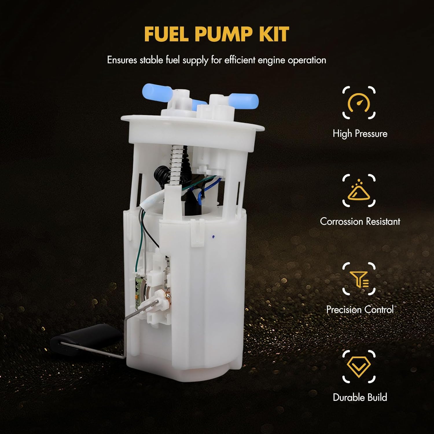 OCPTY Fuel Pump Electric Module Assembly Replacement for 2000-2002 for Hyundai Accent 1.5L 2001-2002 for Hyundai Accent 1.6L 323-59107, E8994M, P76166M, SP3052M - Image 5