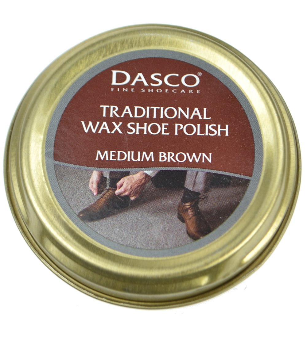 Wax shoe polish - Medium Brown
