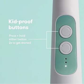Frida Baby Electric Nail Buffer, Safe Baby Nail File & Trimmer Kit, White