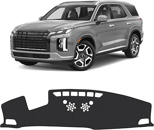 Miniatura 8 de FIILINES Cubierta de salpicadero para Ford F-150 F150 1997-2003, cubierta de salpicadero para accesorios de Ford, protector de malla antideslizante,