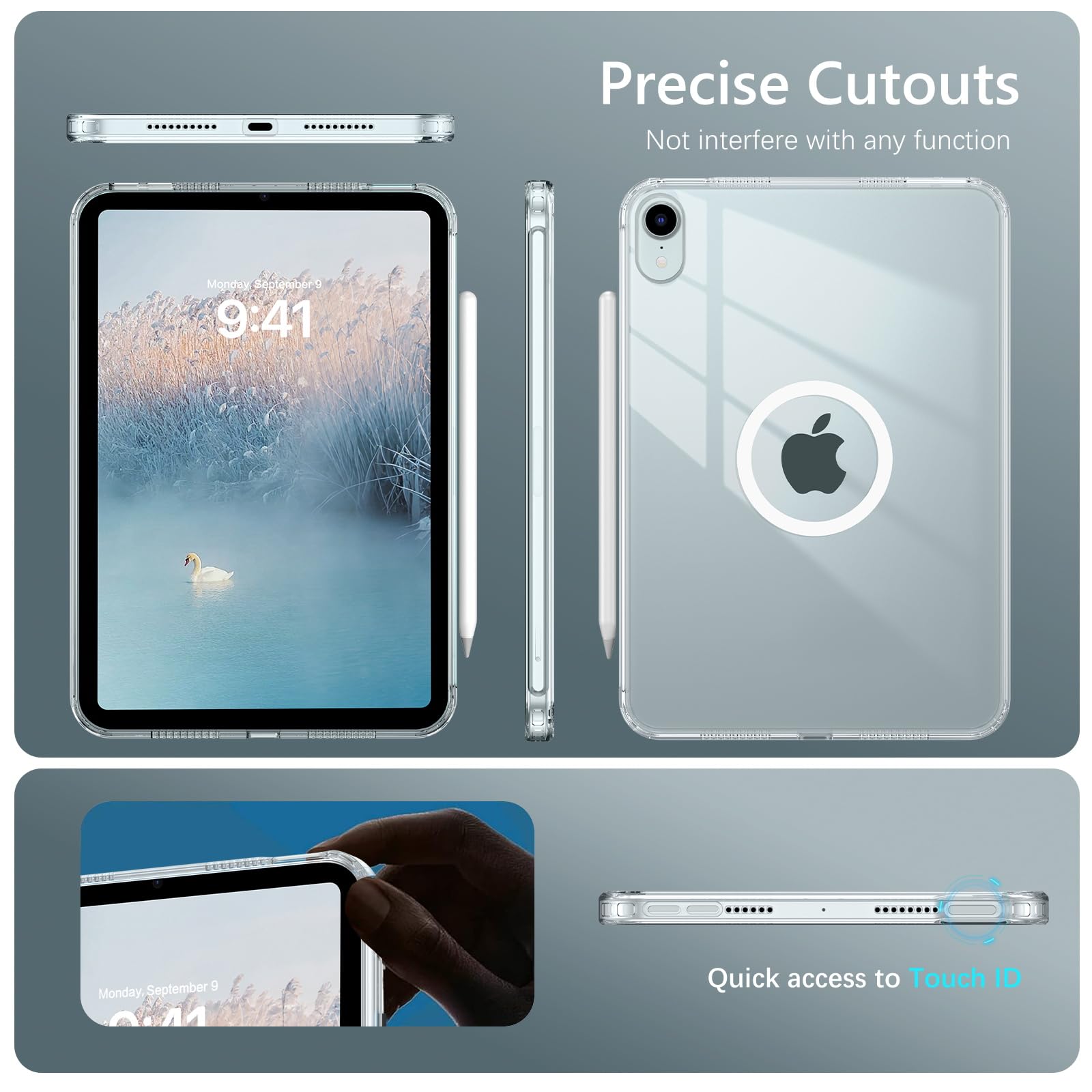 Telaso For IPad Mini 7 A17 Pro 2024/iPad Mini 6 2021 8.3 Inch IPad - View #10