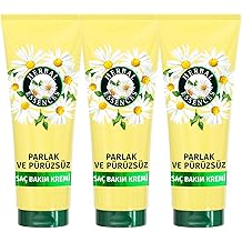 Herbal Essences Shiny and Smooth Chamomile Scented Hair Care Cream 250ml 3 packs