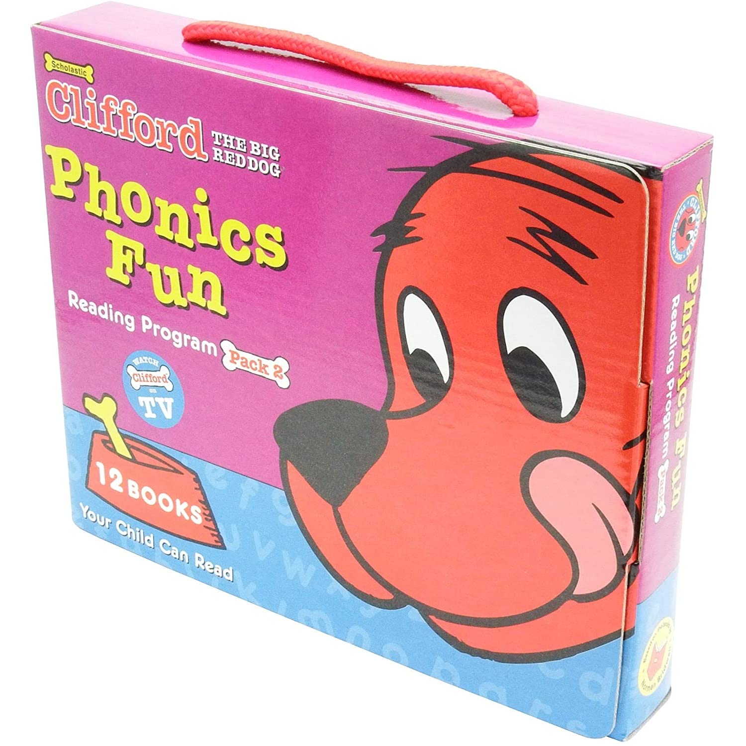 Amazon.co.jp: 英語 絵本 Clifford Phonics Fun 12冊 ボックスセット 2