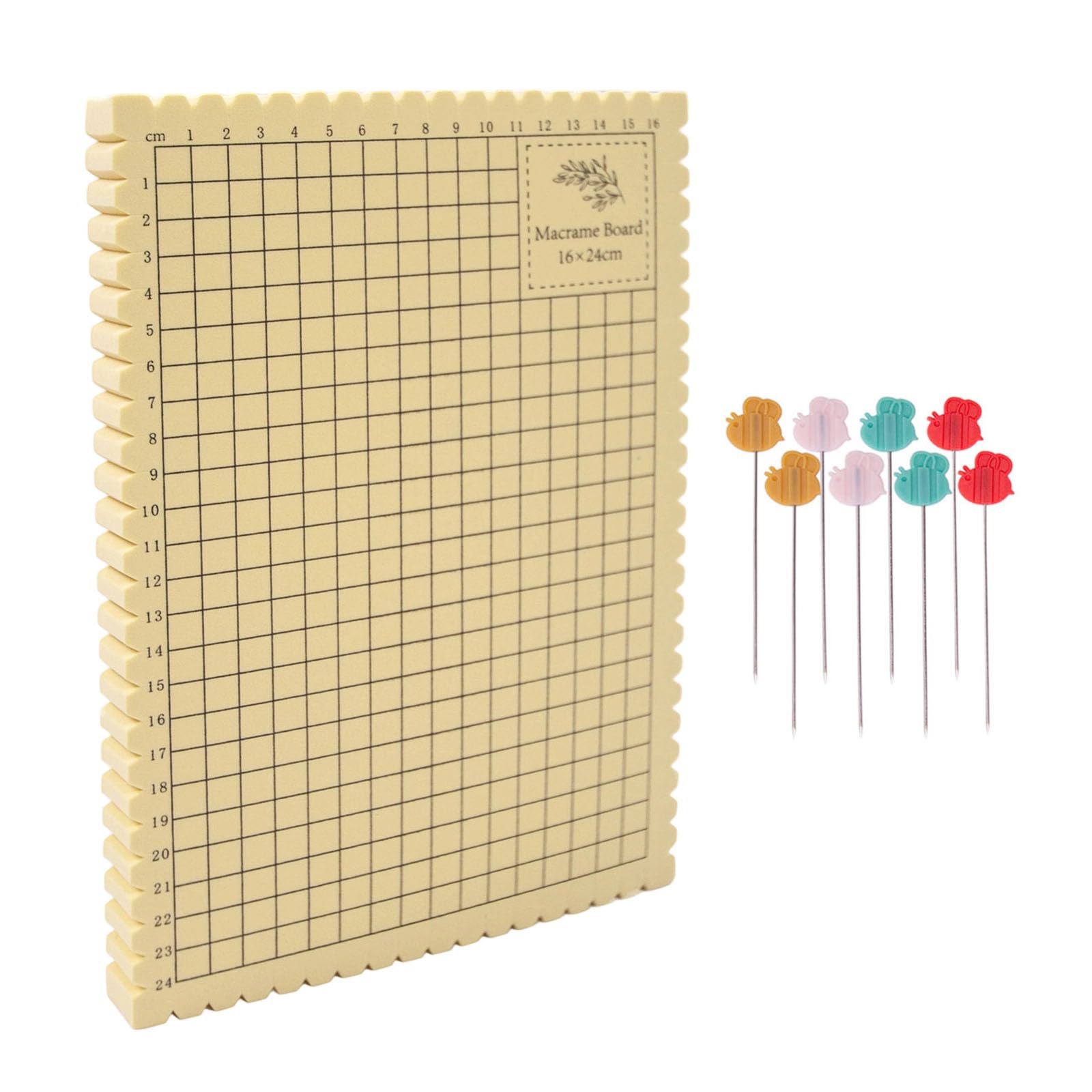 Msioytog Density Braiding Base Plate Highlighting Four Partial Gripping Conduits Thin Spume Building for Extended Crafting Meetings Tall Density Braiding Board