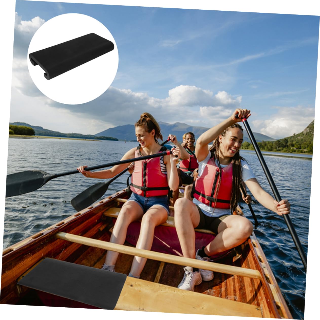 TOYANDONA 3 Piezas Cojín de Asiento para Kayak Cojín Antideslizante y Transpirable de Eva para Entrenamiento y Actividades de Rendimiento y Resistencia al Desgaste