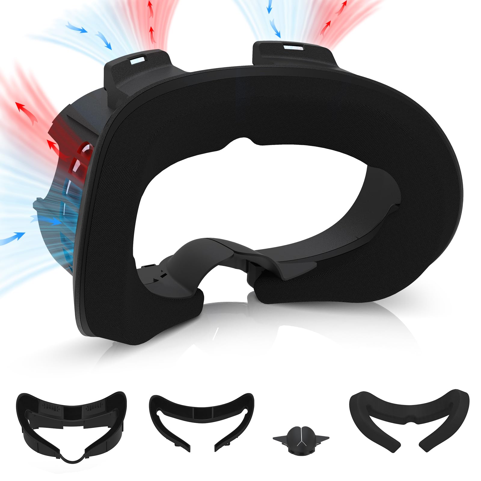 Amazon.co.jp: マスクパッドフェイシャルインターフェース、Meta