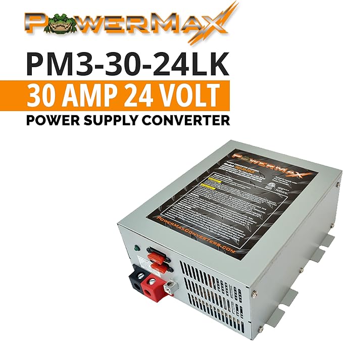 Powermax PM34024LK 40 Amp 24 Volt Power Supply Converter RV, Trailer & Camper Parts Other RV